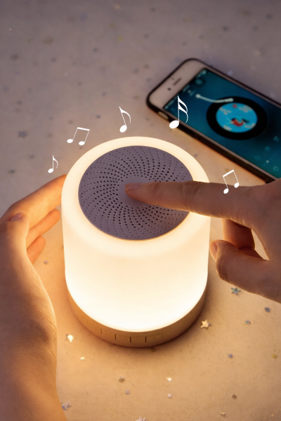 โคมไฟมีลำโพงในตัว