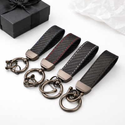 พวงกุญแจรถลายคาร์บอนไฟเบอร์