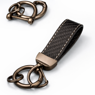 พวงกุญแจรถลายคาร์บอนไฟเบอร์