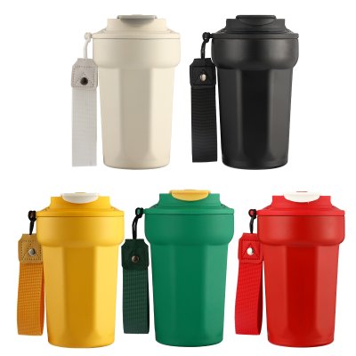 แก้วน้ำพกพาสะดวกเก็บความเย็น 450ML