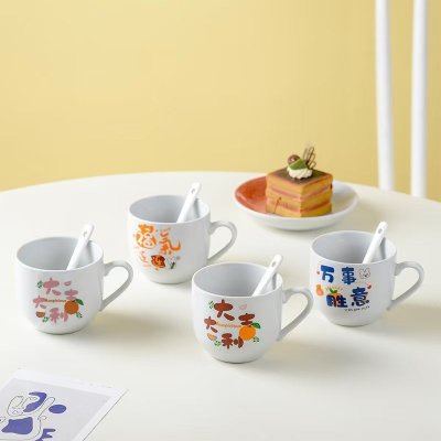 กาแฟถ้วยน้ำพิมพ์ LOGO