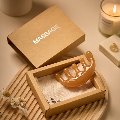 Box set หวี สกรีนที่กล่อง