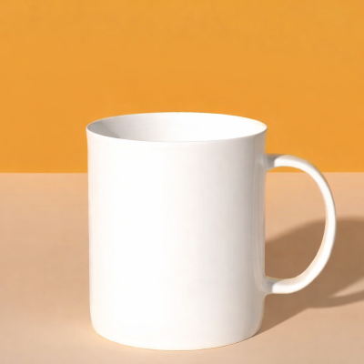 แก้วน้ำ (มีหูจับ) ความจุ 400 ml