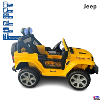 รถแบตเตอรี่ไฟฟ้าจิ๊ปเชโรกี 4x4Turbo คันใหญ่ ออกตัวสมูท