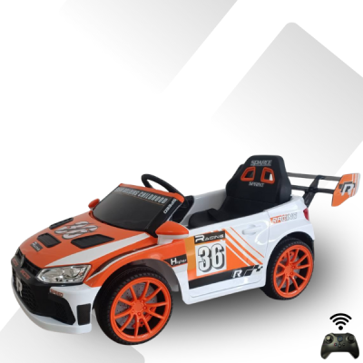 รถเด็กแรลลี่สปอตบังคับบนมือถือ2มอเตอร์ 2แบต12V,บลูทูธUSB AUX