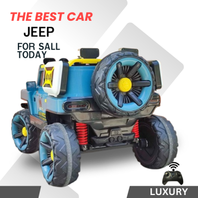 รถแบตเตอรี่ไฟฟ้าจิ๊ปแฮมเมอร์ โครงเหล็กพลาสติกเกรดพรีเมียม a+