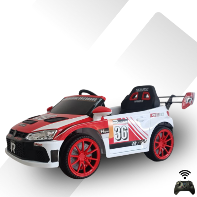 รถเด็กแรลลี่สปอตบังคับบนมือถือ2มอเตอร์ 2แบต12V,บลูทูธUSB AUX
