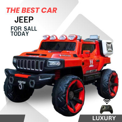 รถแบตเตอรี่ไฟฟ้าจิ๊ปแฮมเมอร์ โครงเหล็กพลาสติกเกรดพรีเมียม a+