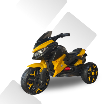 รถมอไซค์เด็กแบตเตอรี่BMWsportล้อมีไฟ คันเร่งมือบิด คันใหญ่