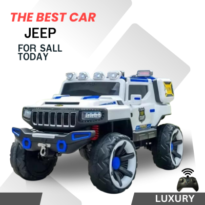 รถแบตเตอรี่ไฟฟ้าจิ๊ปแฮมเมอร์ โครงเหล็กพลาสติกเกรดพรีเมียม a+