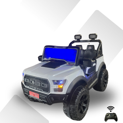 รถเด็กแบตเตอรี่จิ๊ปฟอร์ด4x4*พิเศษรุ่นนี้ไฟLEDกระจกหน้าเต็ม