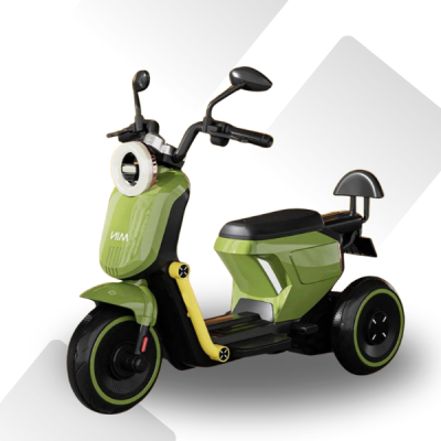 รถมอเตอร์ไชต์ไฟฟ้าเด็ก*มีที่พิง*2มอเตอร์ เล่นusd mp3