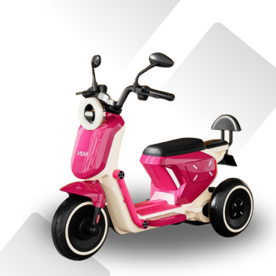 รถมอเตอร์ไชต์ไฟฟ้าเด็ก*มีที่พิง*2มอเตอร์ เล่นusd mp3