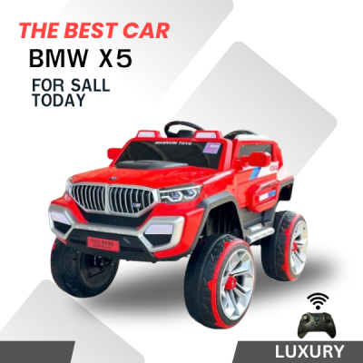 รถแบตเตอรี่ไฟฟ้า BMW X5 MSport ขับ4×4คันใหญ่รับน้ำหนักได้โครงเหล็กพลาสติกเกรดA+