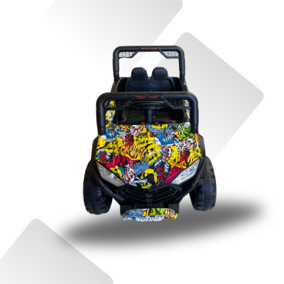 รถเด็กแบตเตอรี่จิ๊ป ออกตัวสมูทมีโยกสไลด์,4มอเตอร์