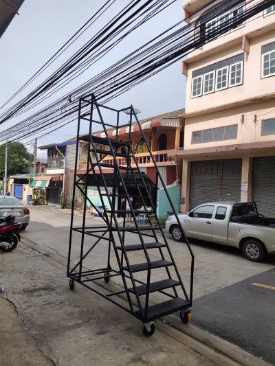 ML30 บันไดติดล้อความสูงใช้งาน 3 เมตร