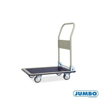 HL-110J  รถเข็นพื้นเหล็กชั้นเดียว มือจับข้างเดียวพับได้ 220 กก.