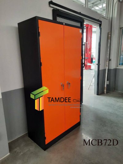 MCB72D  ตู้เก็บเครื่องมือช่างทรงสูง2บานเปิด