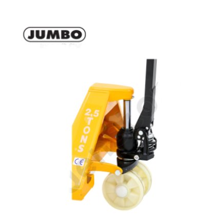 รถยกลากมือโยก รุ่นมาตราฐาน ยี่ห้อ JUMB รับน้ำหนัก 3 ตัน