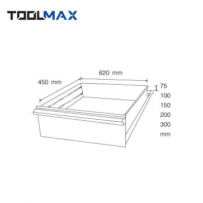 TC-7670  ตู้เก็บเครื่องมือช่างตั้งพื้น 5 ลิ้นชัก รุ่นหน้ากว้าง 723 มม.