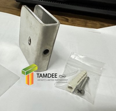 506 ตัวยึดจับกระจก กระจกหนาไม่เกิน 10 มิล