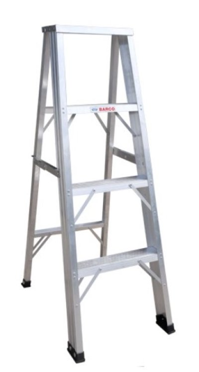 บันไดอลูมิเนียมทรง A ขึ้น-ลง 1 ทาง (BARCO)