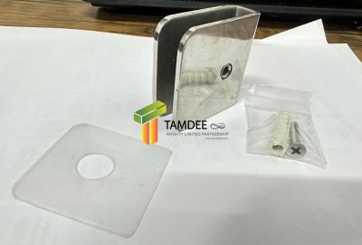 506 ตัวยึดจับกระจก กระจกหนาไม่เกิน 10 มิล