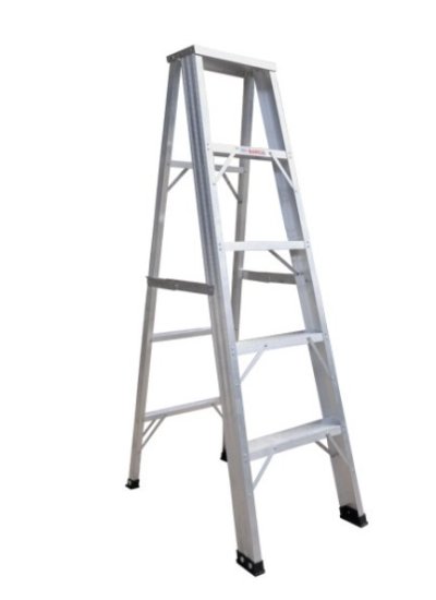 บันไดอลูมิเนียมทรง A ขึ้น-ลง 1 ทาง (BARCO)