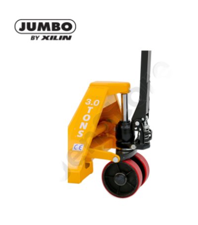 รถยกลากมือโยก รุ่นมาตราฐาน ยี่ห้อ JUMB รับน้ำหนัก 3 ตัน