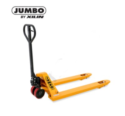 รถยกลากมือโยก รุ่นมาตราฐาน ยี่ห้อ JUMB รับน้ำหนัก 3 ตัน
