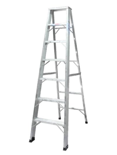 บันไดอลูมิเนียมทรง A ขึ้น-ลง 1 ทาง (BARCO)