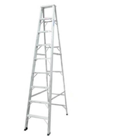 บันไดอลูมิเนียมทรง A ขึ้น-ลง 1 ทาง (BARCO)