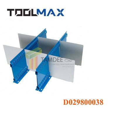 ชุดแผ่นกั้นลิ้นชัก 9 ช่อง สูง 200 มม. สำหรับตู้เครื่องมือช่าง รุ่น TC-5612/5610/5680