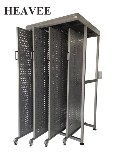 MHRS14-GR แผงแขวนเครื่องมือช่าง เลื่อนเข้า-ออกได้