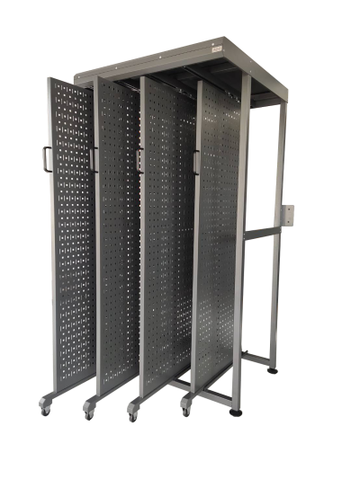 MHRS14-GR แผงแขวนเครื่องมือช่าง เลื่อนเข้า-ออกได้