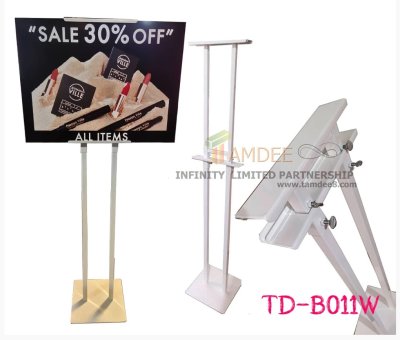 ขาตั้งป้ายโปสเตอร์สแตนด์ โชว์งานพิมพ์ได้ 1 หน้า