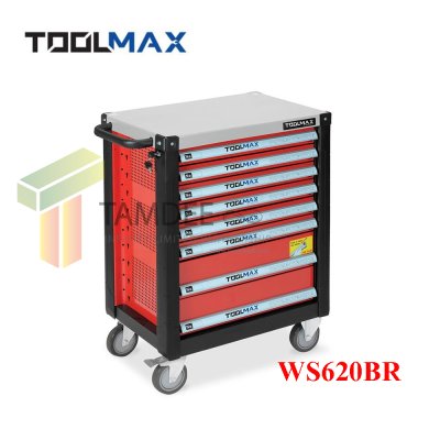 WS620BR  ตู้เก็บเครื่องมือช่างเคลื่อนที่ 8 ลิ้นชัก