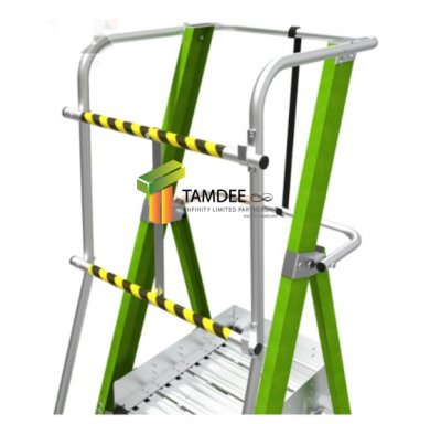 LG-19408146-8  บันไดไฟเบอร์กลาส ขนาด8ฟุต  พร้อมขาค้ำ (LITTLE GIANT)