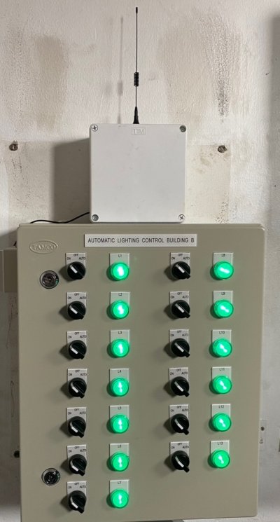 ตู้คอนโทรลไฟแสงสว่างด้วยระบบ IOT