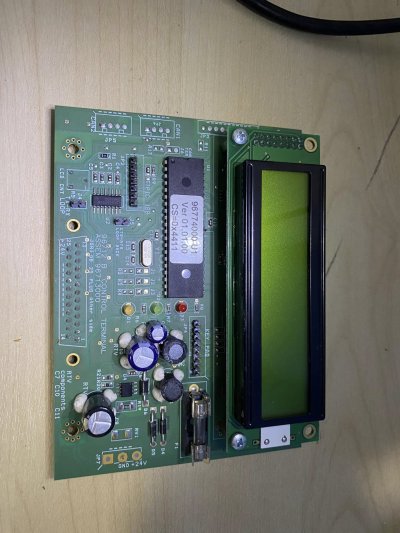 งานตรวจเช็คอาการเสียแผงควบคุมเครื่องจักร