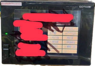 งานเปลี่ยนหน้าจอ Mitsubishi GT1575-VTBA