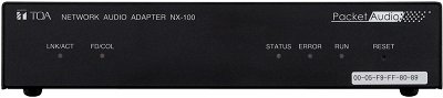 ตัวแปลงสัญญาณเสียงเป็น Network TOA NX-100S W Network Audio Adapter