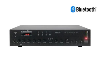 เครื่องขยายเสียง SOUNDVISION SA-300BT Power Amplifier 300W 5 ZONE BLUETOOTH USB/SD player