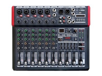 NTS PM-7 เพาเวอร์มิกเซอร์ 7แชนแนล Power Mixer PM7(Bluetooth, USB) Power Mixer