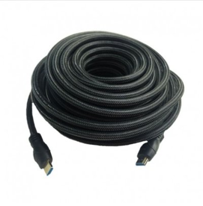 สาย HDMI Cable v.2.0 ยาว 20 เมตร รุ่น KN-HD20M  แบบถัก