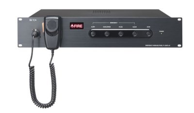 เครื่องเสียงแบบมีเสียงเตือนภัยอยู่ภายในตัวเครื่อง TOA FV-200EV-AS ระบบประกาศฉุกเฉิน