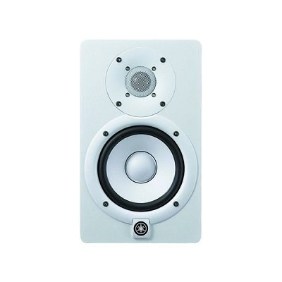 ลำโพงสตูดิโอ YAMAHA HS5IW 2-way bass-reflex bi-amplified nearfield studio monitor with 5" cone woofer and 1" dome tweeter. (White)