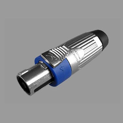 คอนเนคเตอร์ ปลั๊กสปีกคอน 4 ขา สำหรับเข้าสาย ตัวเหล็ก LIDGE LST4FX