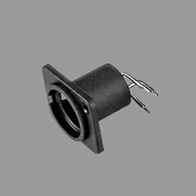 คอนเนคเตอร์ลงปริ้นท์ ปลั๊ก XLR ตัวผู้ 3 ขา สำหรับลงปริ้นท์ LIDGE YM-054