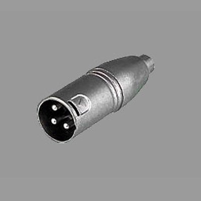 คอนเนคเตอร์ adapter ปลั๊ก XLR ตัวผู้ 3 ขา - แจ๊ค RCA ตัวเมีย LIDGE YM-082